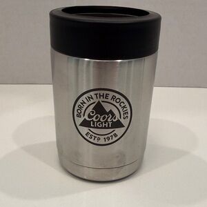 Coors Light Stainless Steel Koozie